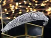 Asnora Wspaniała korona tiara de noiva meghan markle Wedding Hair Akcesoria Kobiety włosy biżuteria cyrkon korona ślubna i tiary t1908868889