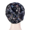 Beanie/Skull Caps Summer Fashion Lace Sleep Hat Muslim Head Cover Night Caps Women Elegant Bonnet Hat Turban Breathable Headwrap Hair Accessories d240429