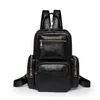 Schooltassen PU Leather Small Backack Chest Pack schoudertas voor reizen en dagelijks gebruik