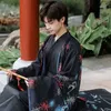 Ethnic Clothing Men Hanfu Chinese Ancient Traditional Clothing Han Dynasty Swordsman Male Hanfu Robe Cosplay Costume Carnival Party Dress