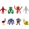 Action Toy Figures 8pcs/Set Garten di Banban Action Figure Toys Pvc Game Bambole Modello Animazione Informazioni sui bambini di compleanno per bambini T240428