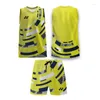 Suits-survêtement masculins Été éternel Time Sans manches Sports Sports Gire Shorts Tennis Badminton Set Fast Dry Sweat Run Fitness Two-Piece