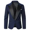 Herenpakken Pak Jacket Casual Business Style Blazer Wedding Dinner Party Office Worker Meeting Daily Wear