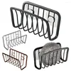 Kitchen Storage Metal Sink Sponge Rack No-punch Drain Shelf Stainless Steel Wire Ball Rag Organizer Holder