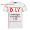 Mode casual 3D tryckt t-shirt kortärmad o-hals t shirt män kvinnor anpassade sommar din exklusiva t-shirt diy t-shirt 240428