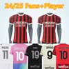 23 24 25 AC M Milans Giroud Soccer Jerseys Pulisic Theo Tonali Reijnders Рубашка Romagnoli Rafa Leao S.Castillejo Reijnders Loftus-Cheek Fan