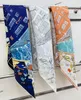 Scarvesblue Silk Cashmere Scarf Women Luxury Designer Stor sjal rullade stal filt Cape Gift Ship Mönster Dekoration 101493