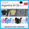 24 25 3 stelle Argentina Traccettatura Maglie da calcio 2024 2025 camicie da calcio Giacca Messis di Maria Dybala de Paul Maradona Men Kidsuits Kit di addestramento