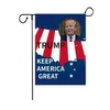 Bannerflaggor dubbelsidig 12 x 18 tum kampanj Garden Flag Trump 2024 Dekoration Take America Back Drop Delivery Home Festive Party S Dhuyl