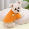 Abbigliamento per cani vestiti invernali per cagnolini da ragazzo ragazza Yorkie Chihuahua Warm flanella maglione cucciolo di abbigliamento da gatto t-shirt