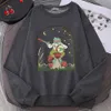 Erkek Hoodies Sweatshirts Cottagecore Estetik Kurbağa Shroom Mens Sweatshirt Üzerinde Banjo Oynuyor Sevimli Vintage Casual Giyim All-Math Komik Hoodies D240429