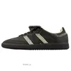 2023 Chaussures de créateurs de nouveau style Sam Galles Bonner Bonner Vintage Trainer Sneakers non glissé à la mode extérieure Classic Black Blanc Men Femmes Chaussures décontractées