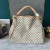 LVSE TOTE SAG en cuir authentique Womens Classic Vintage Sac à provisions Vintage Vintage Woven Handle épaule Damieres Luxury grande capacité Hand