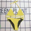 Designers Swimsuits Womens Sexy Letter Bikinis Definir duas peças Ternos de banho de roupas de banho