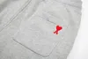 Męskie spodni designerski marka mody am haft czerwony haft logo najwyższej jakości sporty do biegania spodnie męskie i damskie luźne duże rozmiary elastyczne talii dresowe menów męskie