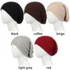 Banie / Caps de crâne Unisexe Fashion Womens Mens Treat en laine Baggy Boneie chapeau hiver chaud surdimensionné surdimension