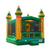 4mlx4mwx3.5mh (13,2x13.2x11,5ft) trampolins infláveis castelo verde castelo bouncer house bouncing house house para crianças