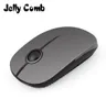 Jelly peigne 24g souris sans fil silencieuse cliquez le bruit sans ordinateur portable pc souris usb muet mue ergonomique 2106095085990