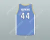 CUSTOM NAY Name Mens Youth/Kids DEANDRE HOPKINS 44 D. W. DANIEL HIGH SCHOOL LIONS LIGHT BLUE BASKETBALL JERSEY TOP Stitched S-6XL