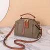 Borsa da donna in pelle vera e propria bordo con un senso di lusso, popolare 2024 2024 europeo e americano retrò togo top top cow in hide borsetta femminile