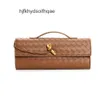 Clutch Bag New Women Purse Venetas Lock Woven Andiamo Luxury Fashion Buckle Handle Cross botteggas Single Lady Shoulder Hardware Baguett 2024 Stick Long Bags 3YRJ