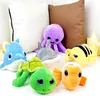 Ocean Series Dolphin Plush Animal Toy Doll Cotton Wool Childrens Gifts Essential 240416