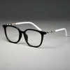 47892 Anti -azul TR90 Women Cat Eye Frames Men Styles de luxo Estilos de moda óptica Glasses 240428