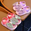Sandalen Neue Sommer süße Kaninchen Bogendekoration Sandale für Alter 2-7 Mädchen Kinder Pantoffeln nicht rutsch