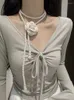 Ceinture de fleur de perle de ceinture de la taille de la taille de la taille de la taille de la taille de la taille de la taille de la taille pour femmes Joupes de luxe Tendance 2024
