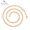 Anhänger Halskette Xuping Schmuck Ankunft 50 cm elegant Goldfarbe Charme Halskette Frauen Mädchen exquisites Geschenk x000795086