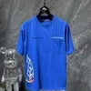 CH Shirts Männer Springsummer Designer Neue Flamme Kurzarm T -Shirt -Paar