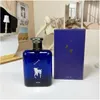 Geuren van hoge kwaliteit parfums voor man Paul Polo Men Parfum 125 ml Donkerblauwe gradiënt Polo Parfum Verbazingwekkende geur draagbare spray wierook