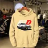 Herren Hoodies Sweatshirts 2024 Herren Herbst/Winter Hoodie Casual Sports Extra großer loser Pullover Kopftext D Mens Modethöfen D240429