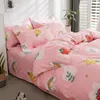 Hot selling 4pcs/set 1.5m/2m size plant cashmere duvet cover duvet cover fashion pillowcases comforter set covers 0429