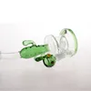 Modello di cactus verde H23 cm all'ingrosso bronco di vetro/vetro brongs bongs tubo/9 pollici di tubi di vetro di bong d'acqua