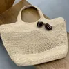 Icara Maxi Tote Bag Designer Bag Women Luxury Handbag Raffias Hand-Embroidered Straw Bag High Quality Beach Bag Large Capacity Totes Shopping Bag Shoulder Bags Purse