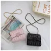 Heart Shape Small Shoulder Bags for Girls Kids Coin Purse and Handbags Lovely Childrens Mini Square Bag Messenger Crossbody 240425