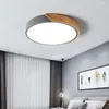 Ceiling Lights Nordic Bedroom Light Modern Minimalist Creative Children's Room Study Circular Living LED