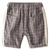 Shorts Kinderkledingbroek Groothandel voor de Groothandel Baby Fashion Plaid Bermuda Tide