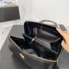 Chanei Designer Bolsa Cosmética Bolsa de maquiagem Luxuris Make Up Bag Large Travel Bolsa de maquiagem cosmética Bola de alta qualidade de couro genuíno Materi vkxa