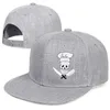 Boll Caps Chef Barbecue Sergeant Cooking Pirate Baseball Hat Snapbacks Regular Mens Cotton Hip Hop Q240429