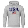 Herrtröjor tröjor vintage usa flagga street tryckkläder män hip hop personlighet huvor crewneck mode hoodies fleece pullovers tröjor d240429