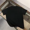 Camicie estive per uomo top per lettere maglietta da stampa da uomo da uomo tees a manicotto tees dimensione stampata con maniche corte doppio cotone b16