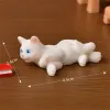 Dekorationen niedliche Katzenhockerverzierungen für Kinder Kinder Baby Garten Kätzchen Ornament Geschenktzimmer Dekoration Spielzeug Miniaturfiguren Wohnkultur Home Decorines