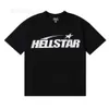 T-shirt maschile Hell Star Thirt Mens Designer Shirts Summer Leisure Fashion Hip Hop Street Brand Abbigliamento con lettere S-5xl