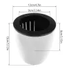 Pots 6pcs Auto-arrosage Pots avec corde de coton pour plantes intérieures 4,7 pouces Arrosage de fleurs