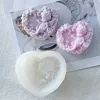 Kaarsen Diy Love Angel Aromatherapy Candle Silicone Mold Creative Heart Angel gips drop lijm ornament mal