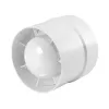 Definir 100/125/150 mm de exaustão redondo DUCT Ventilador de ventilação 220V Extrator de ar ventilador para o banheiro da janela Booster de cozinha de banheiro