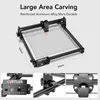 Ortur Desktop Laser graveur Y-Axis Rotary Roller Gravure Cutter Machine Machine en bois en bois en bois acrylique 390x410mm 240423