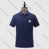 Monclespolo Hayvan Baskı Erkekleri Polo Gömlek Günlük İşletme Top Nakış Polos Gömlek Erkek Kısa Kollu Homme Büyük Boyut Tavan Tees Tasarımcısı 809